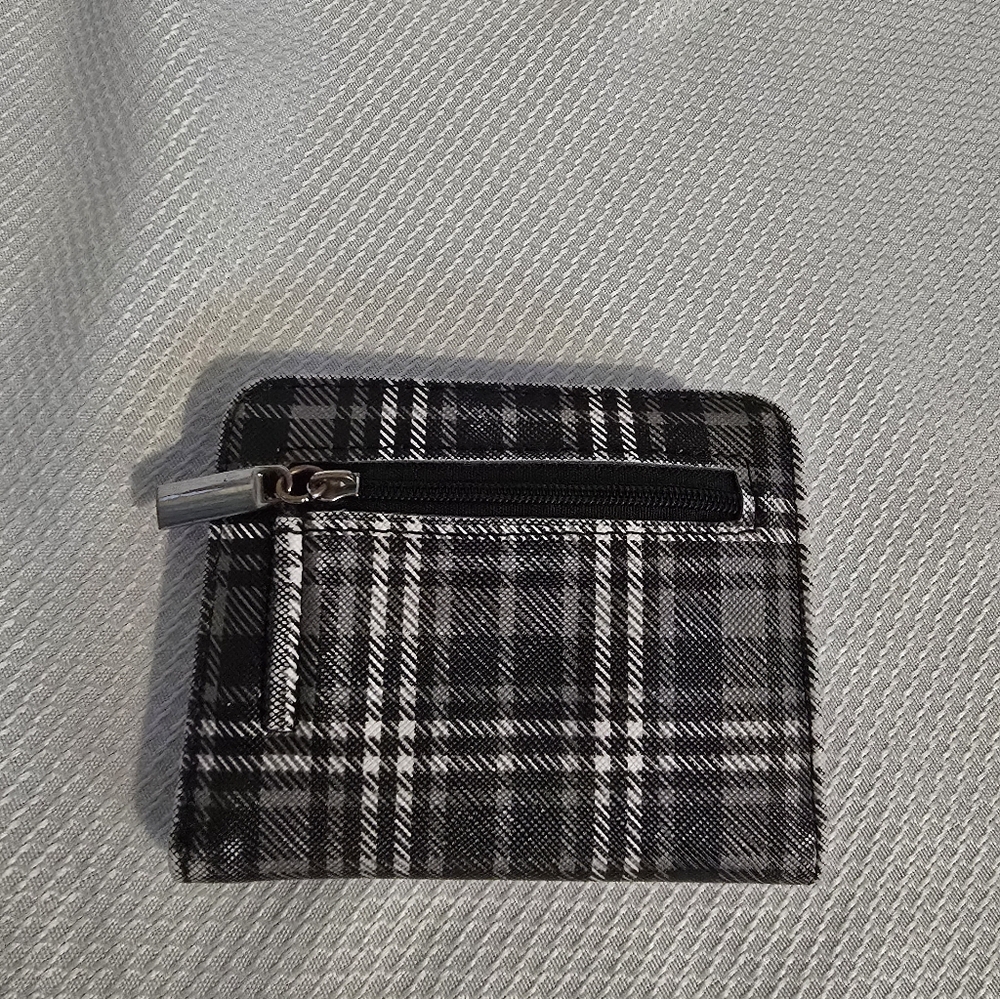 🟢 30% Off Mondays- Plaid Wallet - Picture 2 of 4